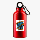 Металлическая бутылка 400 мл UV-DTF