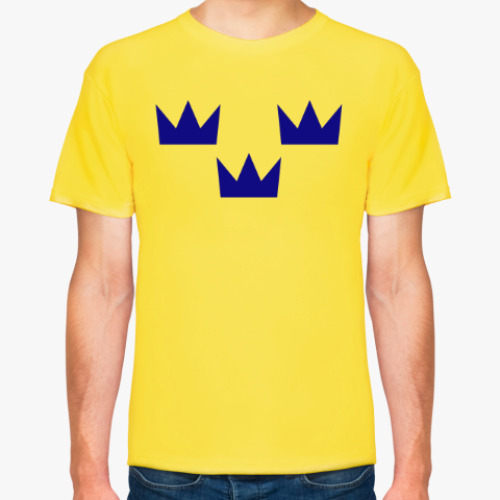 Футболка с принтом swidish