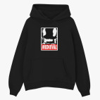 Толстовка худи оверсайз