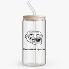 Банка с бамбуковой крышкой