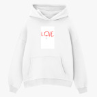 Толстовка худи оверсайз