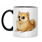 Кружка двухцветная