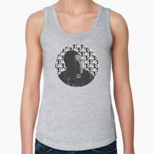 Женская майка с принтом Карл Shameless (Бесстыжие)