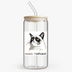 Банка с бамбуковой крышкой