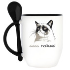 Кружка с ложкой