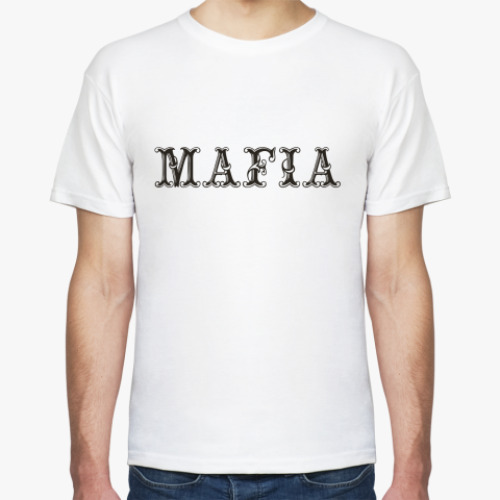 Футболка с принтом MAFIA