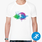 Мужская спортивная футболка