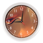 Настенные часы (с цифрами) Текстура