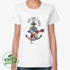 Женская футболка органик