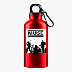 Металлическая бутылка 400 мл UV-DTF