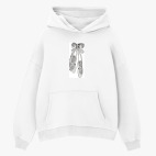 Толстовка худи оверсайз