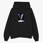 Толстовка худи оверсайз