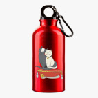 Металлическая бутылка 400 мл UV-DTF