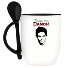 Кружка с ложкой