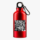 Металлическая бутылка 400 мл UV-DTF