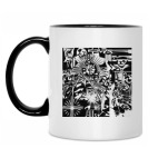 Кружка двухцветная