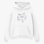 Толстовка худи оверсайз