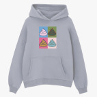 Толстовка худи оверсайз