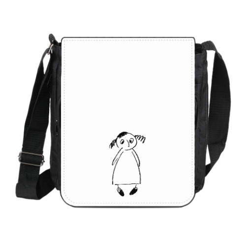 Сумка на плечо (мини-планшет) с принтом Еврей