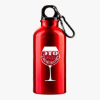 Металлическая бутылка 400 мл UV-DTF