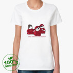 Женская футболка органик