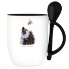 Кружка с ложкой