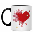 Кружка двухцветная