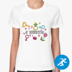 Женская спортивная футболка