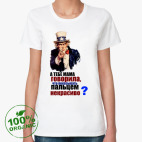 Женская футболка органик