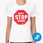 Женская спортивная футболка