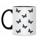 Кружка двухцветная