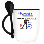 Кружка с ложкой