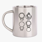 Кружка металлическая