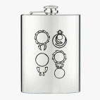 Фляжка стальная