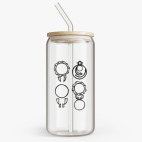 Банка с бамбуковой крышкой