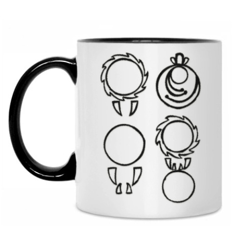 Кружка с принтом The Vampire Diaries