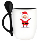 Кружка с ложкой