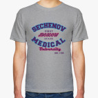 Классическая футболка Первый мед Сеченова