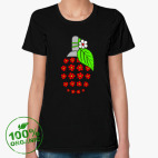 Женская футболка органик