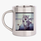 Кружка металлическая