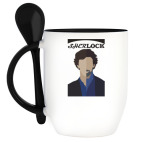 Кружка с ложкой