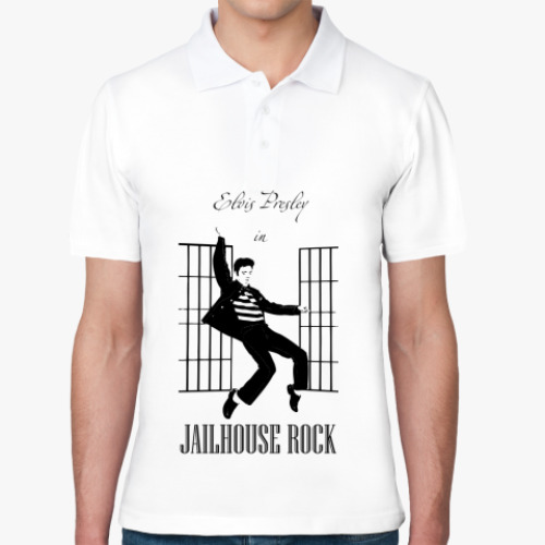 Рубашка поло с принтом Elvis