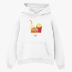 Толстовка худи оверсайз