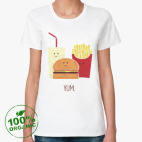 Женская футболка органик