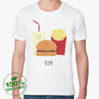 Мужская футболка органик