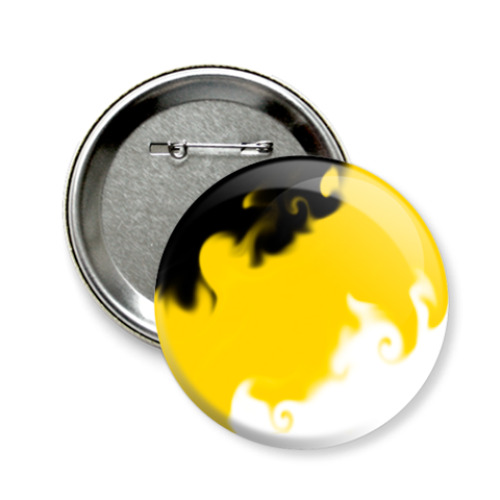 Значок 58мм с принтом Империя