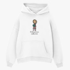 Толстовка худи оверсайз