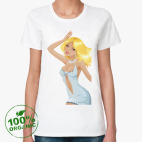 Женская футболка органик