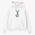 Толстовка худи оверсайз