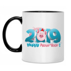 Кружка двухцветная